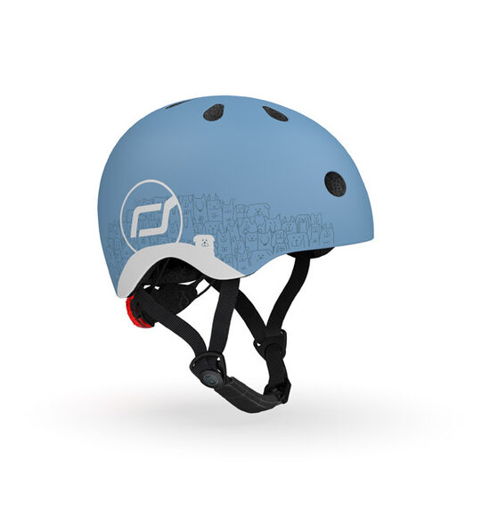 Casca Scoot&Ride XXS-S Reflective Steel